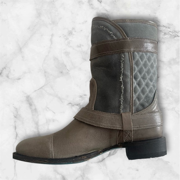 Lane Dustoff Boots Size 7.5 M Gray Blue - Picture 7 of 11